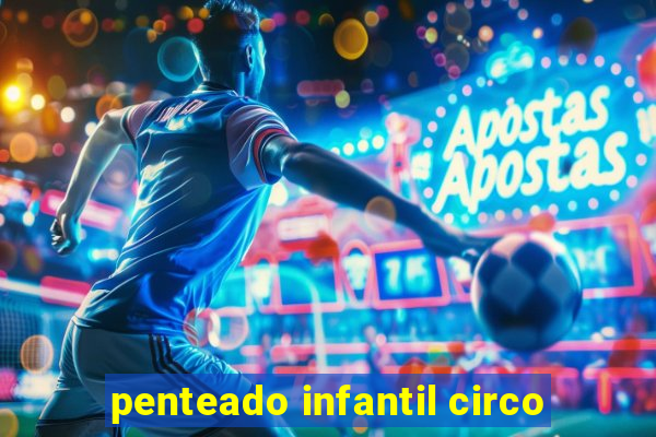 penteado infantil circo