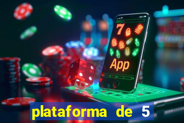 plataforma de 5 reais fortune tiger