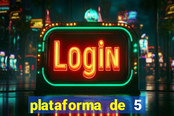 plataforma de 5 reais fortune tiger