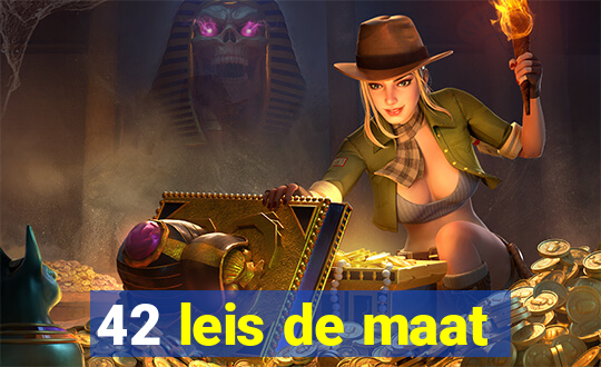 42 leis de maat