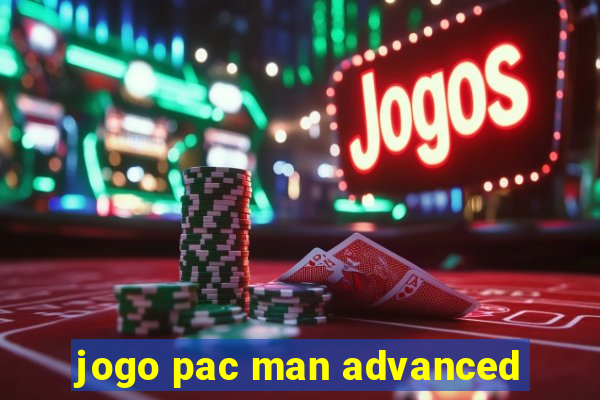 jogo pac man advanced