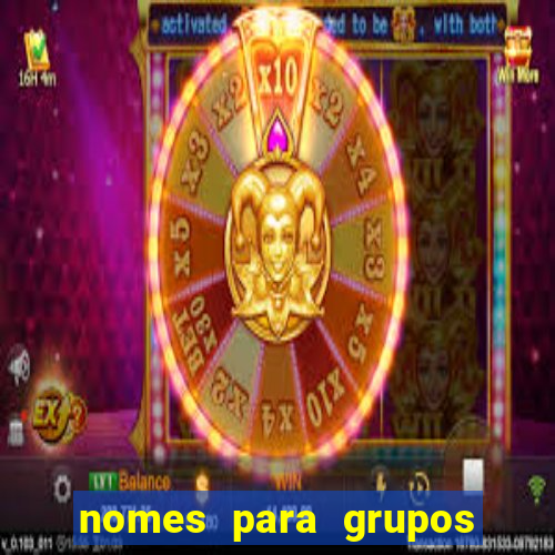 nomes para grupos de amigos cachaceiros