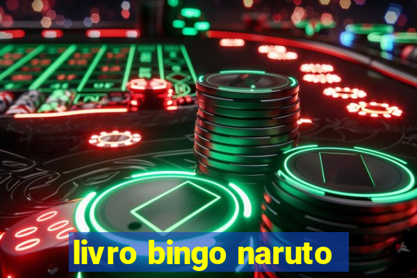 livro bingo naruto