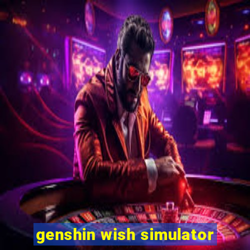 genshin wish simulator