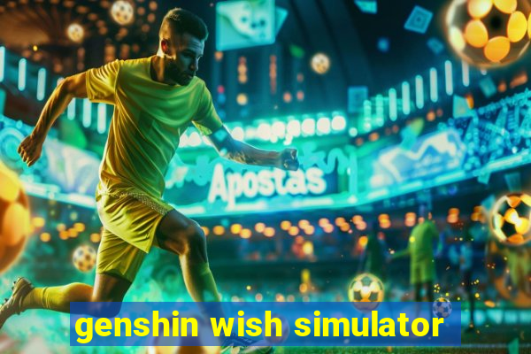 genshin wish simulator