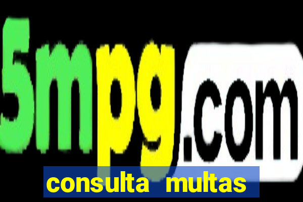 consulta multas detran mg