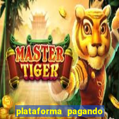 plataforma pagando no cadastro tigre