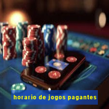 horario de jogos pagantes