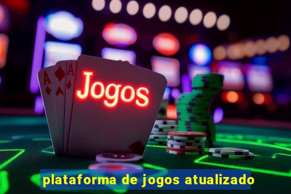 plataforma de jogos atualizado