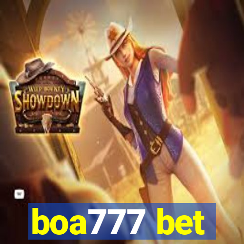 boa777 bet