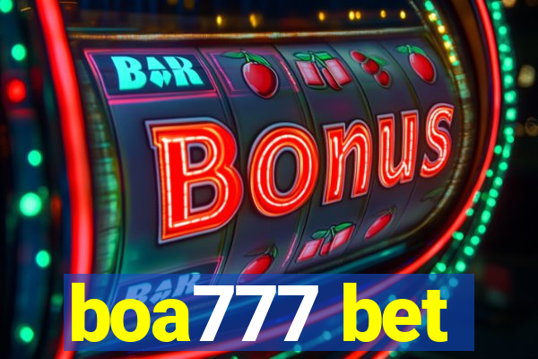 boa777 bet