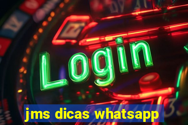 jms dicas whatsapp