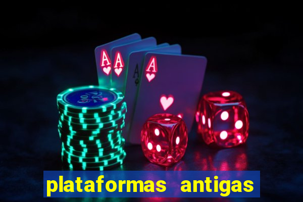 plataformas antigas de jogos