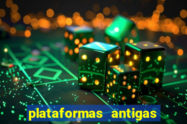 plataformas antigas de jogos