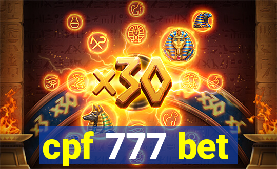 cpf 777 bet