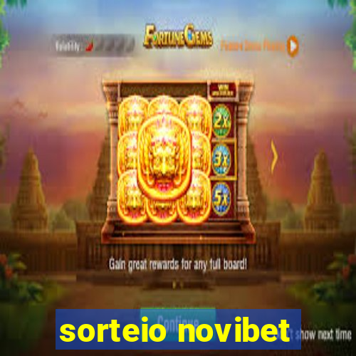 sorteio novibet