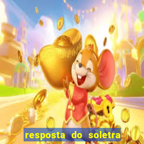 resposta do soletra de hoje