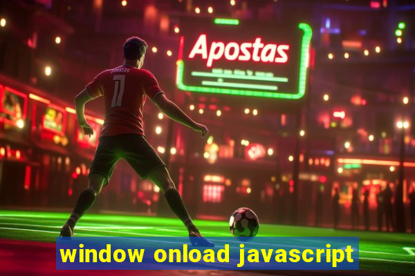 window onload javascript