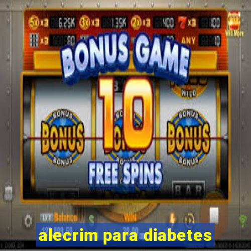 alecrim para diabetes