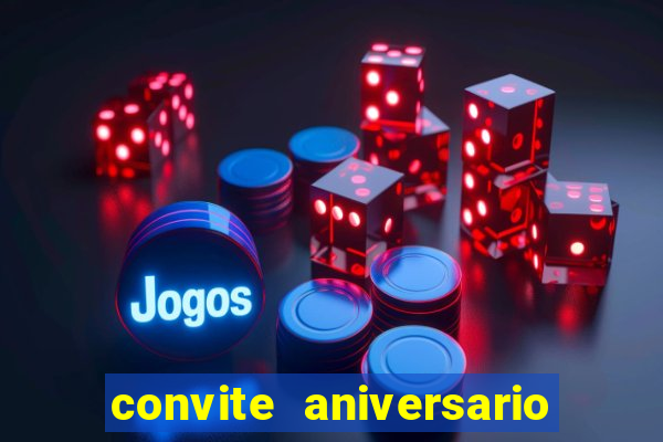 convite aniversario infantil futebol