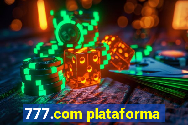 777.com plataforma