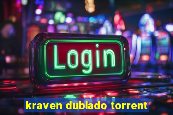 kraven dublado torrent