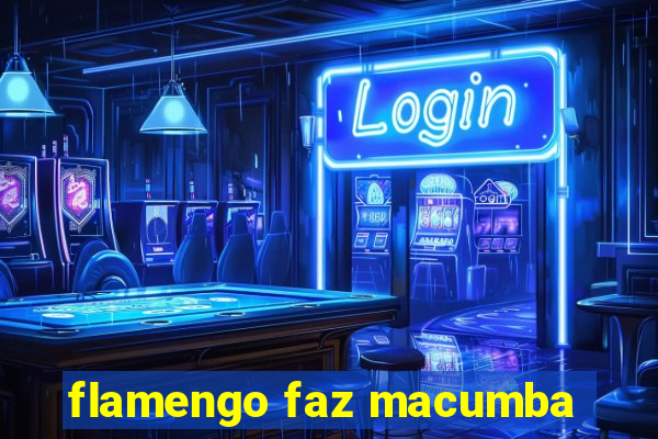 flamengo faz macumba