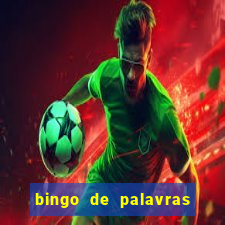 bingo de palavras cha de bebe