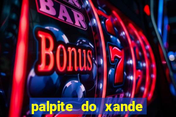 palpite do xande de hoje