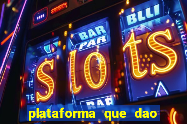 plataforma que dao bonus no cadastro