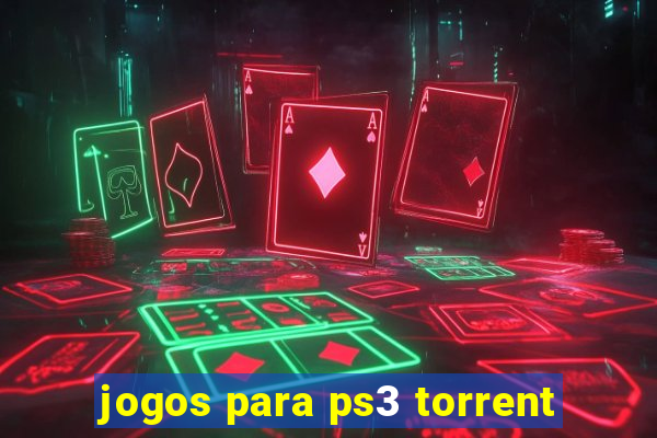 jogos para ps3 torrent