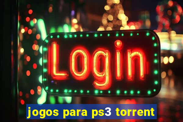 jogos para ps3 torrent