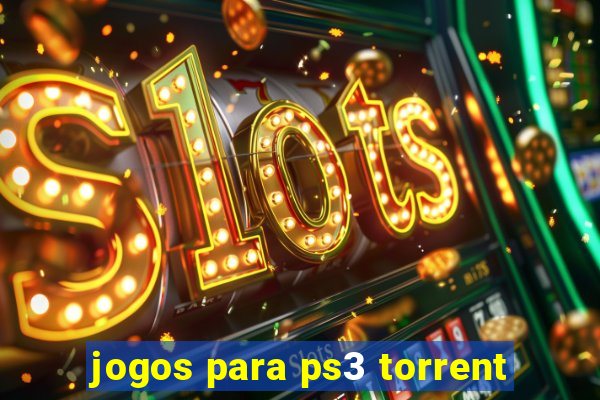 jogos para ps3 torrent