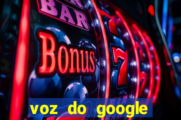 voz do google tradutor homem