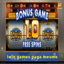 iwin games paga mesmo