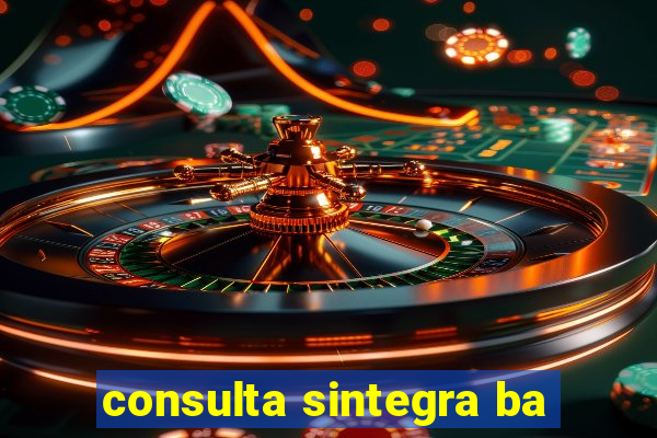 consulta sintegra ba