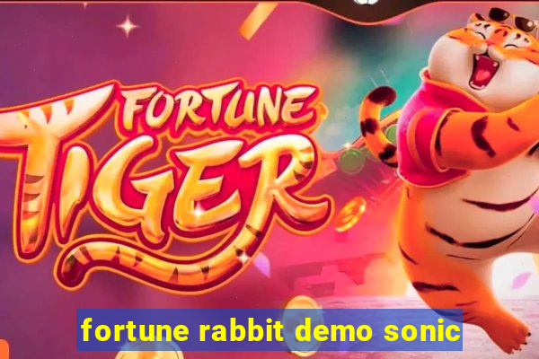 fortune rabbit demo sonic