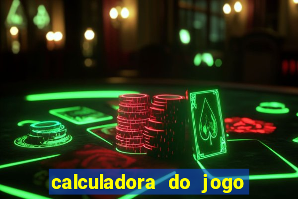 calculadora do jogo do bicho