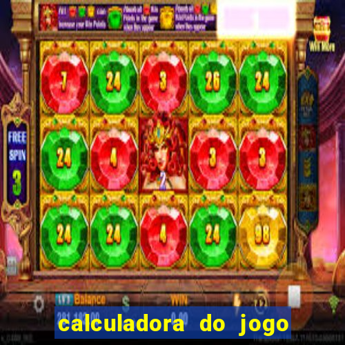 calculadora do jogo do bicho