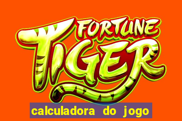 calculadora do jogo do bicho