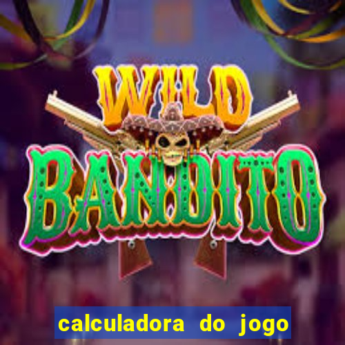 calculadora do jogo do bicho