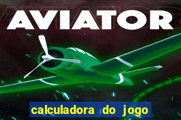 calculadora do jogo do bicho