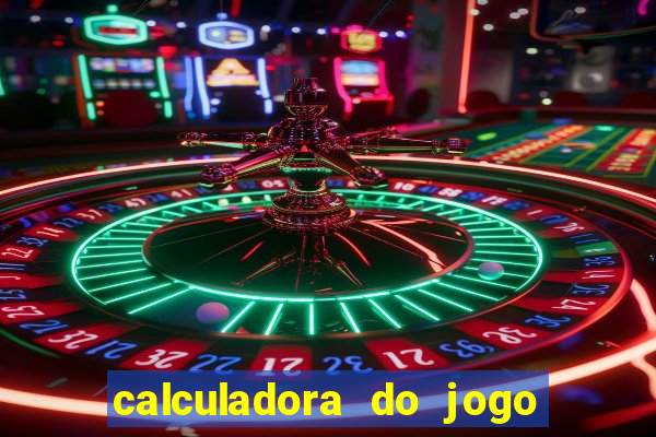 calculadora do jogo do bicho