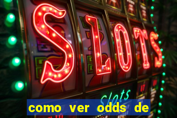 como ver odds de jogos passados