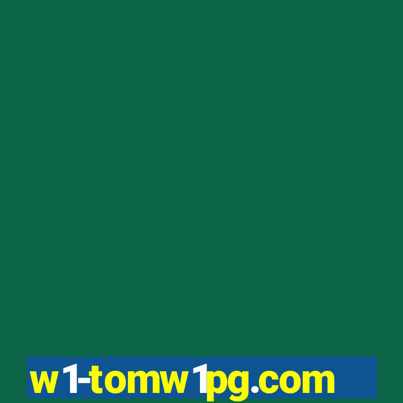 w1-tomw1pg.com