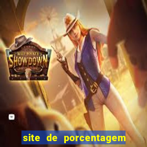 site de porcentagem de jogos slots