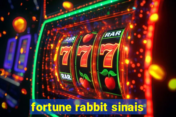 fortune rabbit sinais