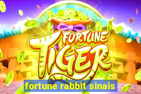 fortune rabbit sinais