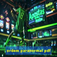 ordem paranormal pdf