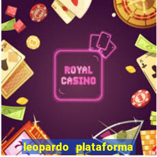 leopardo plataforma de jogos